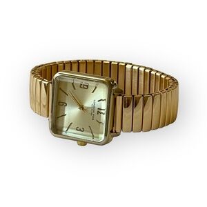 London Fog Expansion Bracelet Watch Shrewsberry 28mm Gold Stainless Steel